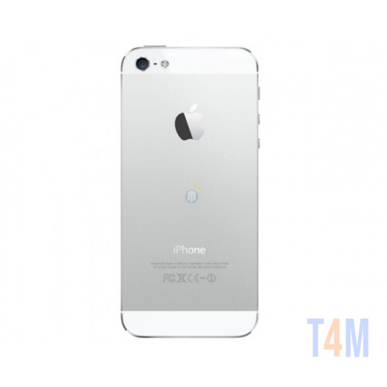 TAMPA TRASEIRA COMPLETO APPLE IPHONE 5 BRANCO